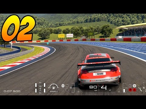 Gran Turismo Sport Gameplay Walkthrough Part 2 - OMG WE DID IT! (Driving School Gold 9-16 PS4 Pro)
