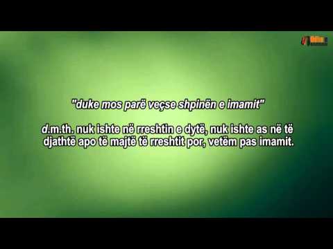 Shpërblimi i dyzet namazeve me tekbirin fillestar Shejh Sulejman er-Ruhajli