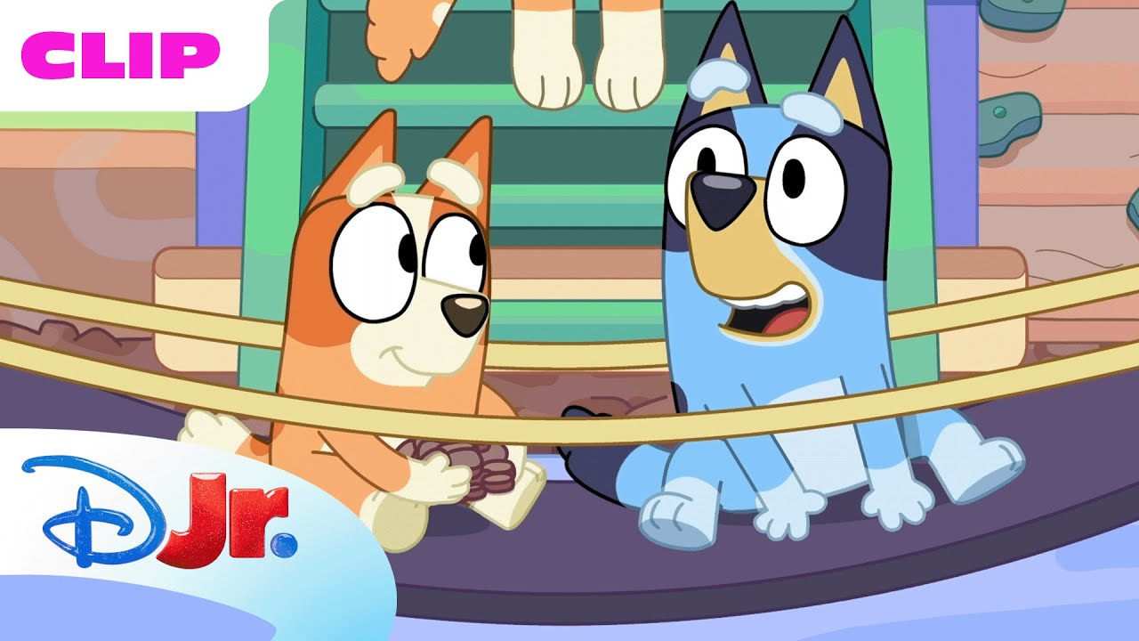 Bluey Season 1 "Pirates" Episode Clip | @disneyjr