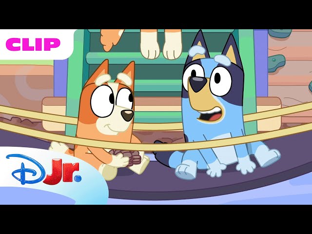 Bluey Season 1 "Pirates" Episode Clip | @disneyjr