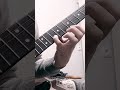 Burzum - Key to the Gate solo (clean) (💀my 3rd string died...) #blackmetal #guitar #music #metal