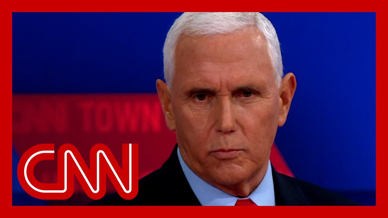 Mike Pence reacts to video showing his family fleeing for safety on January 6