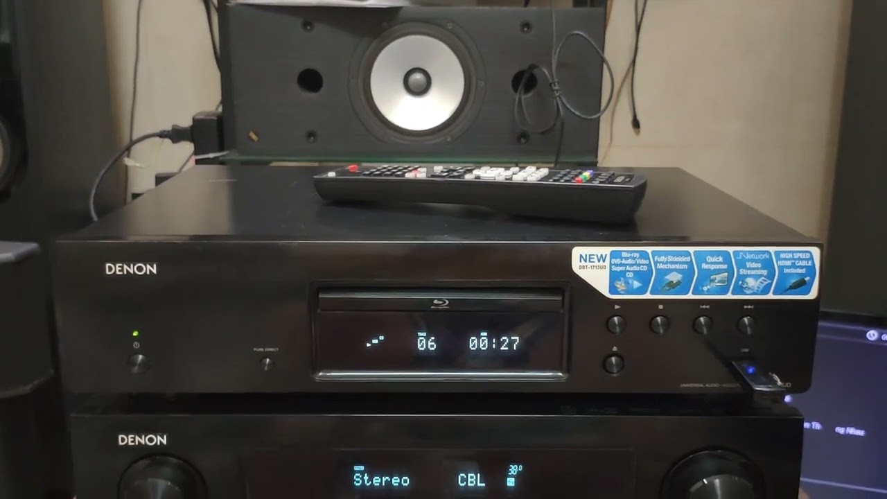 Test Bluray DVD Denon DBT-1713UD