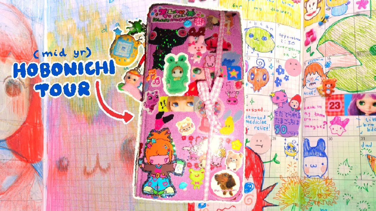 my mid-year hobonichi flip through ✿ 2025