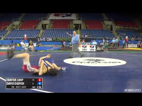 126 Cons. Round 5 - David Dudych (Illinois) vs. Hunter Jump (Oklahoma)