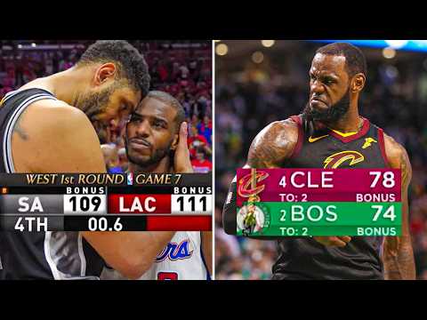 The GREATEST Game 7 Moments For 30 Minutes Straight! 🔥