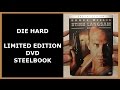 DIE HARD LIMITED 2 DISC DVD STEELBOOK UNBOXING STIRB LANGSAM