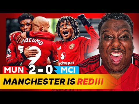 Micheal Carrick’s Man Utd DESTROY Guardiola! | Manchester United 2-0 Manchester City 