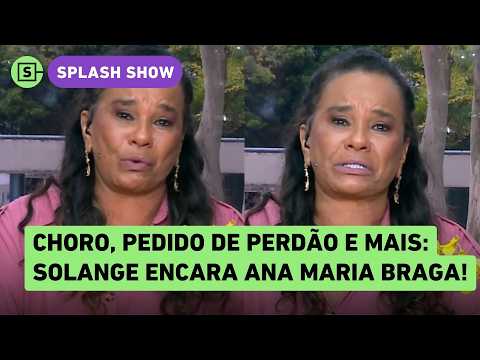 Solange Couto chora muito no Mais Você com Ana Maria Braga e pede perdão mais uma vez