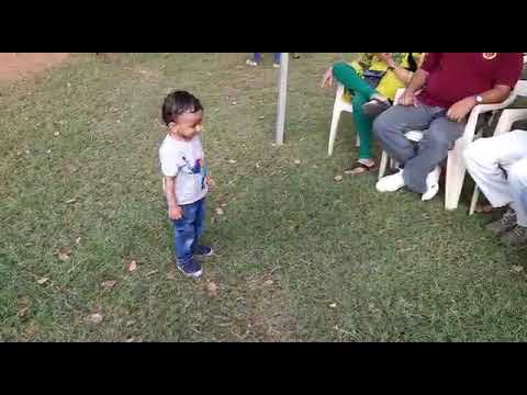 Jeyan playing with cat