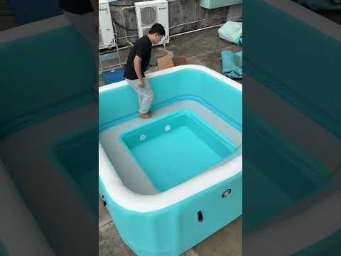 Best inflatable swim Spa tub IPOOLGO 2.5*2.5*1m size hot spa