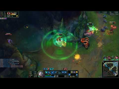 Sona and Lucian vs Jhin and Alistar Ranked dia