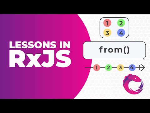 How To Use from() - RxJS Tutorial