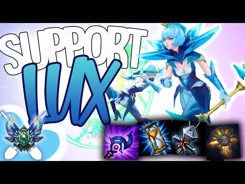 LUX SUPPORT CAN CARRY YOUR RANKED GAMES!! - Lux Support - Digging for Diamond - League of Legends