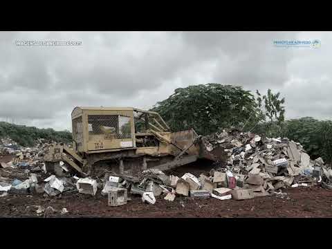 PREFEITO PAULISTINHA E SEC. DE OBRAS TILILIN VISITAM O LIXÃO