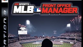 MLB Front Office Manager Gameplay PS3