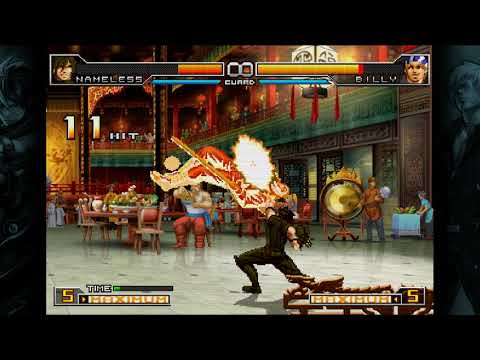 The King Of Fighters 2002 Unlimited Match nameless combo