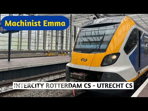 Cabinerit (4K) | SNG | Trein met problemen voor ons! | Rotterdam - Utrecht | Mei '25' |