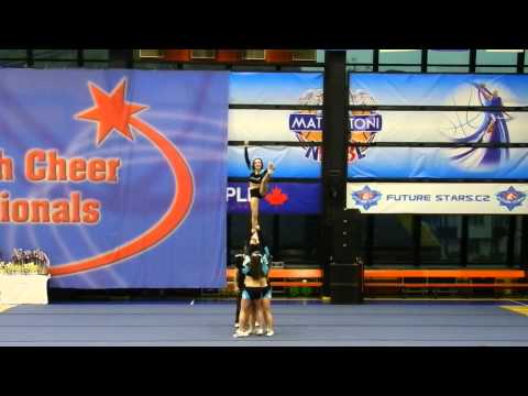 MČRCH 2013 - JNS Bright - Group Stunts Senior AllGirl ....