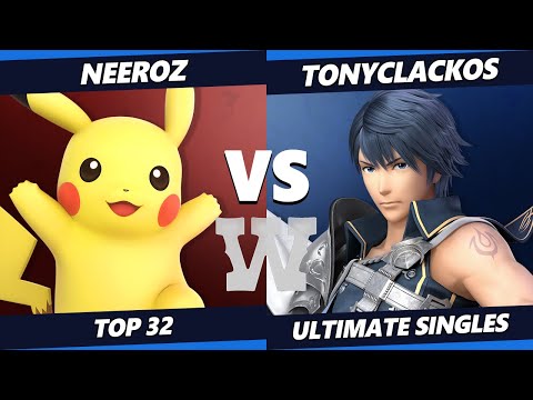 ULTIMATE WANTED 3 Top 32 - TonyClackos (Chrom, Roy) Vs. Neeroz (Pikachu) SSBU Ultimate Tournament