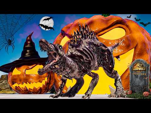 ALL HALLOWEEN SPOOKY MODS AND DINOSAURS COSTUMES 🎃 | JWE2 MODS