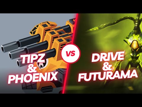 Tipz & Phoenix  Vs Drive & Futurama- Bo17 Show Match - Kane's Wrath Part 1