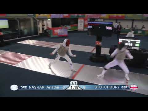 2022 237 T32 16 F F Individual Dubai UAE WCH 5 NASKARI GRE vs STUTCHBURY GBR