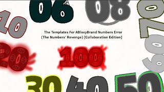 Templates For ABloxyBrand Numbers Error (The Numbers' Revenge) [Collaboration Edition]