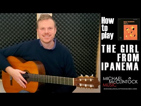 How to play The Girl From Ipanema | Como tocar Garota de Ipanema | Guitar Tutorial