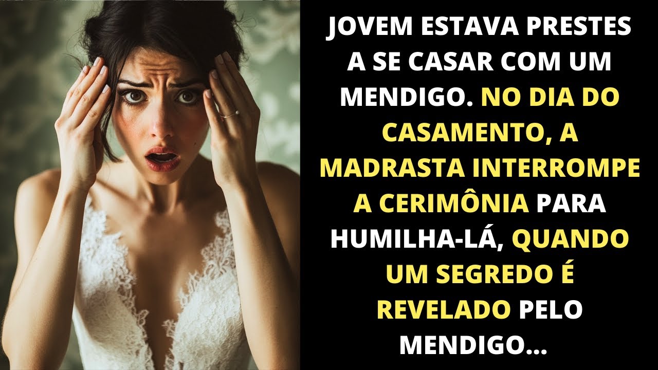 JOVEM RICA ESTÁ PRESTES A SE CASAR COM MENDIGO, SUA MADRASTA INTERROMPE E COMEÇA A HUMILHÁ-LA.
