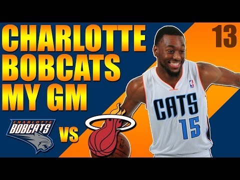NBA 2K14 PS4: Charlotte Bobcats MyGM: Ep. 13: Yr2R1Gm4 vs Heat
