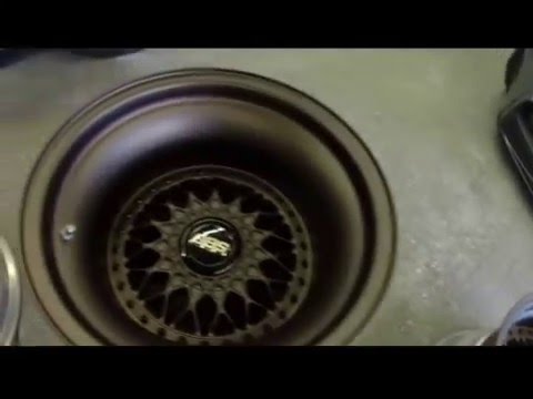 BBS RS; 3 Piece Wheel Build