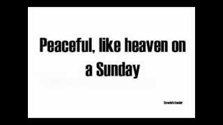 HEAVEN ON A SUNDAY  PAUL McCARTNEY  KARAOKE STYLE