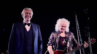 Andrea Bocelli &amp; Brian May - Who Wants to live Forever .