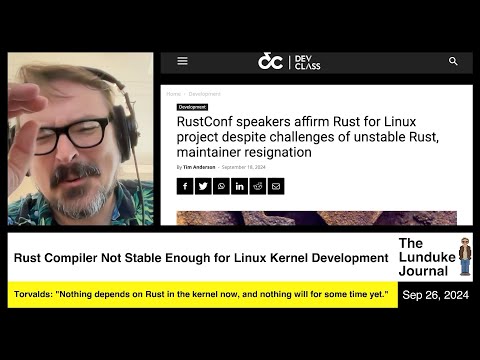 Rust Compiler Not Stable Enough for Linux Kernel Development
