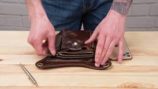 Сумка 20014 Vintage коричнева