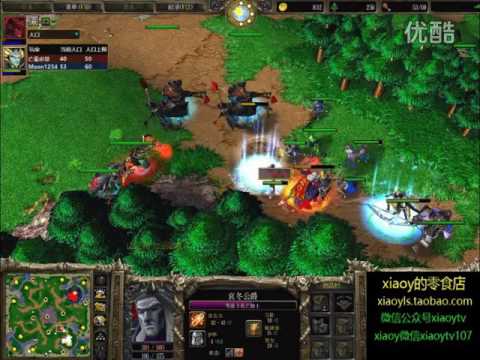 【心机boy】魔兽争霸xiaoy解说moon vs tbc-bm TM