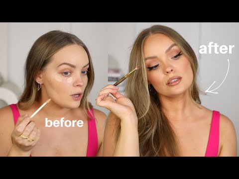 HOW TO: EASY GLAM MAKEUP TUTORIAL! Tips & Tricks for Beginners