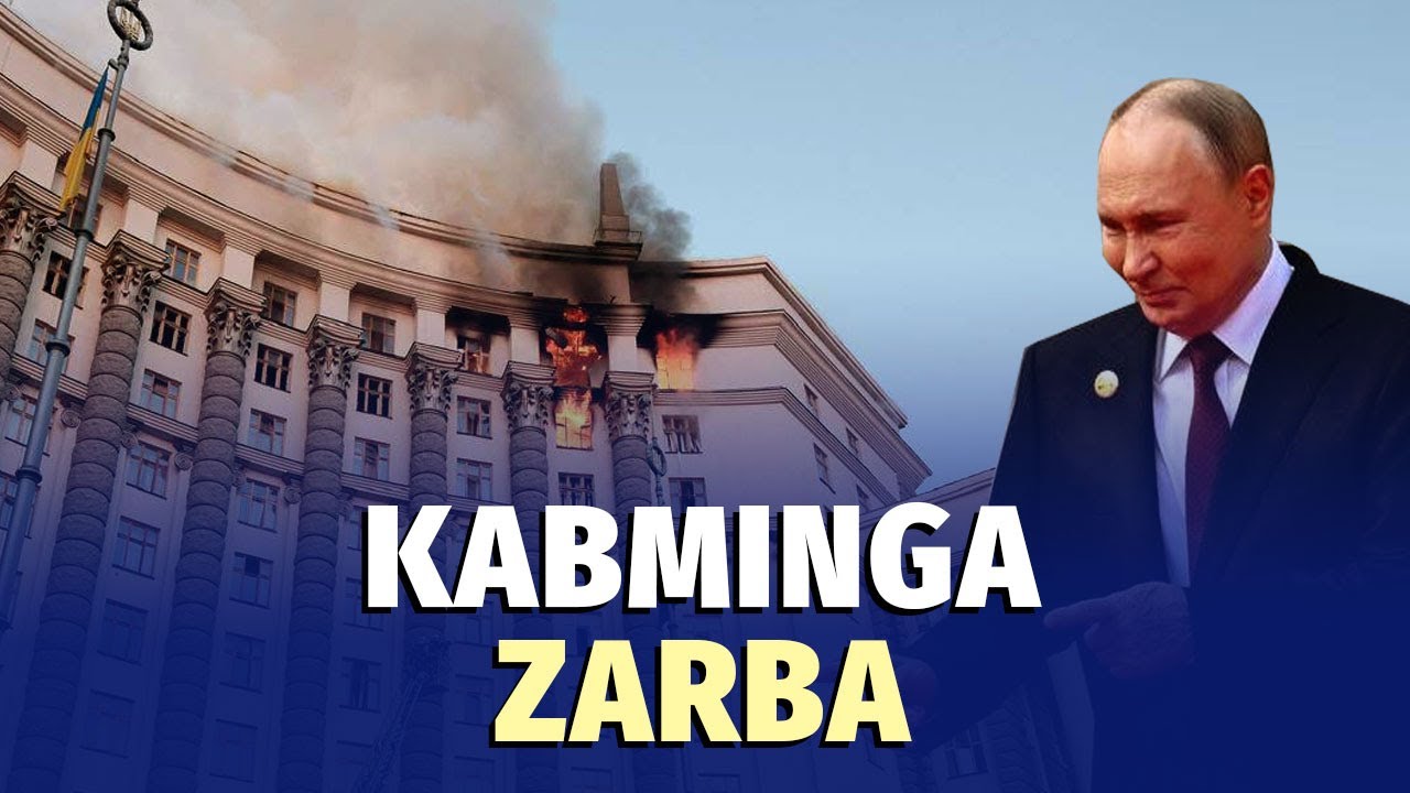 Rossiya ilk marta Ukraina hukumati binosiga hujum qildi