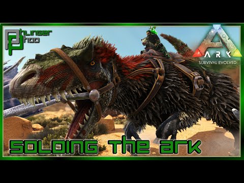 Yutyranus Taming! Raising Rex's! Soloing the Ark S5E98