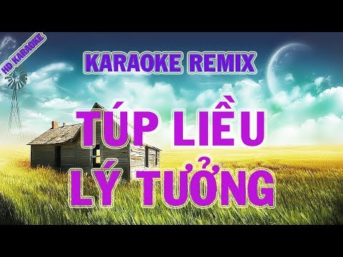 Karaoke remix ║ Túp lều lý tưởng - song ca ║ Karaoke midi 🎤