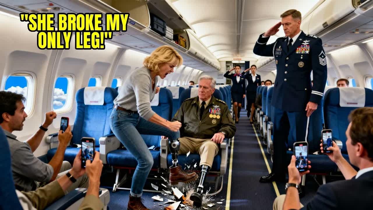 Karen Destroyed [Veteran’s] Leg — Unaware He’s a Shocking Air Force General!