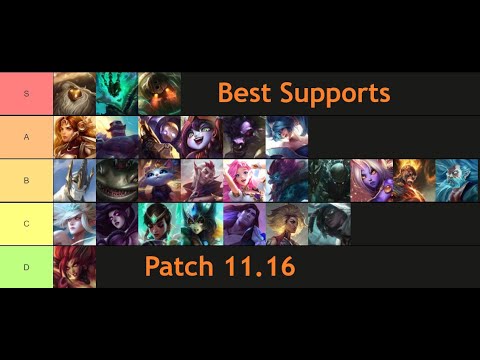 Mit welchen Supports climbed es sich am Besten? | Support Tierlist Patch 11.16