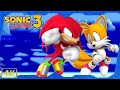 Sonic The Hedgehog 3 A I R ⁴ᴷ Full Playthrough All Super Emeralds Knuckles Tails Gameplay