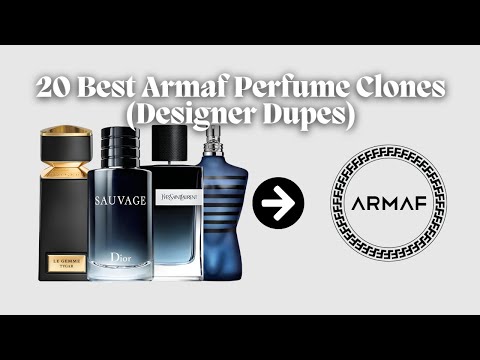 20 Best Armaf Perfume Clones| Designer dupes | men's fragrances