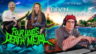 4 Levels of Death Metal: Devin Townsend | Ft. Devin Townsend!