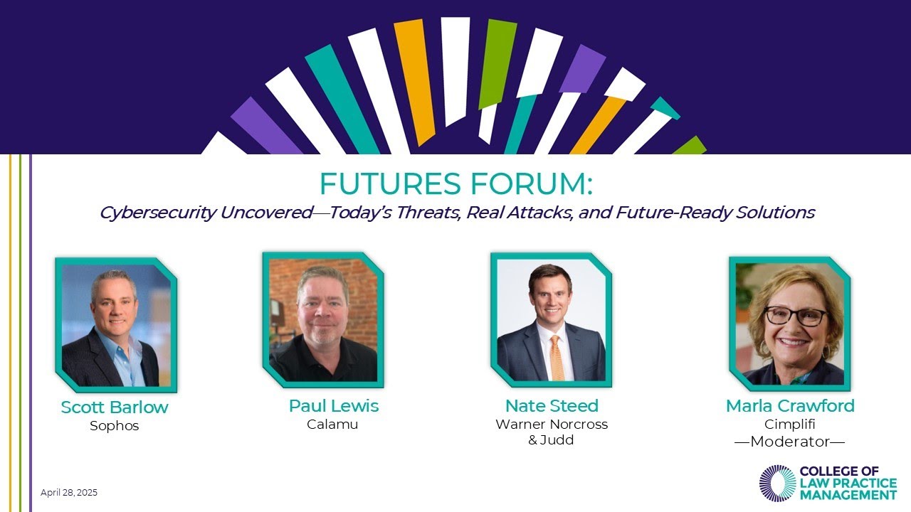 FUTURES FORUM: Cybersecurity Uncovered featuring Scott Barlow