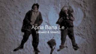 Download lagu Apna Bana Le - Arijit Singh | Bhediya | Slowed & Reverb mp3