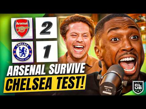 ARSENAL SURVIVE! | ARSENAL 2-1 CHELSEA | HIGHLIGHTS