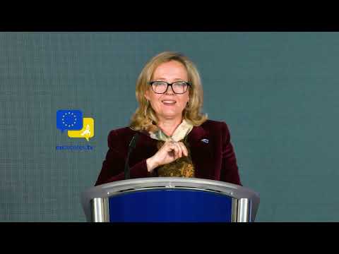 Video Thumbnail: €28 Billion for Europe’s Frontline! EIB’s Nadia Calviño: ‘When We Row Together, We Are Unstoppable’